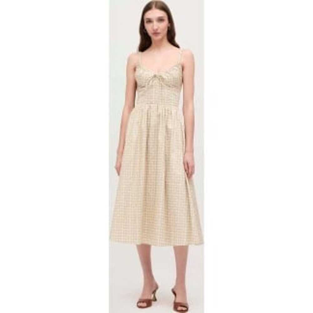 Hill House Juliana Dress in Sand Basketweave cott… - image 2