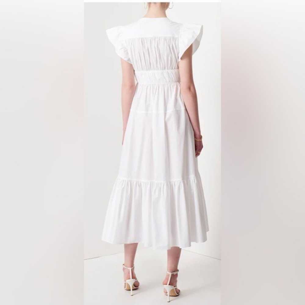 NWOT 10 Crosby Derek Lam GRETA RUFFLE SLEEVE DRESS - image 9