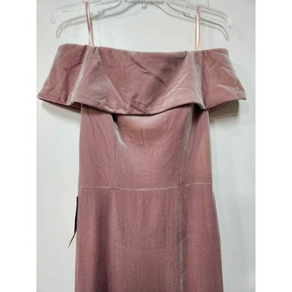 Anthropologie BHLDN Fawn Velvet Dress Size 4 - image 5