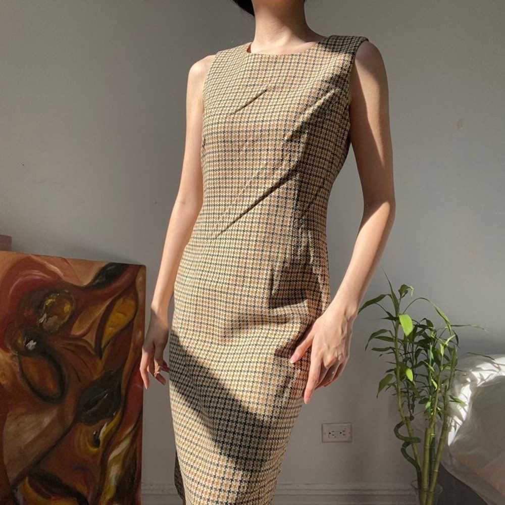 Classy houndstooth dress - image 2