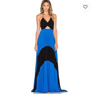 Karina Grimaldi Fabi Pleated Maxi Dress - image 1