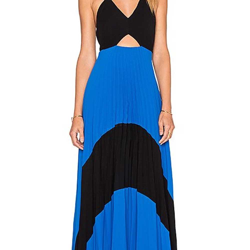 Karina Grimaldi Fabi Pleated Maxi Dress - image 6