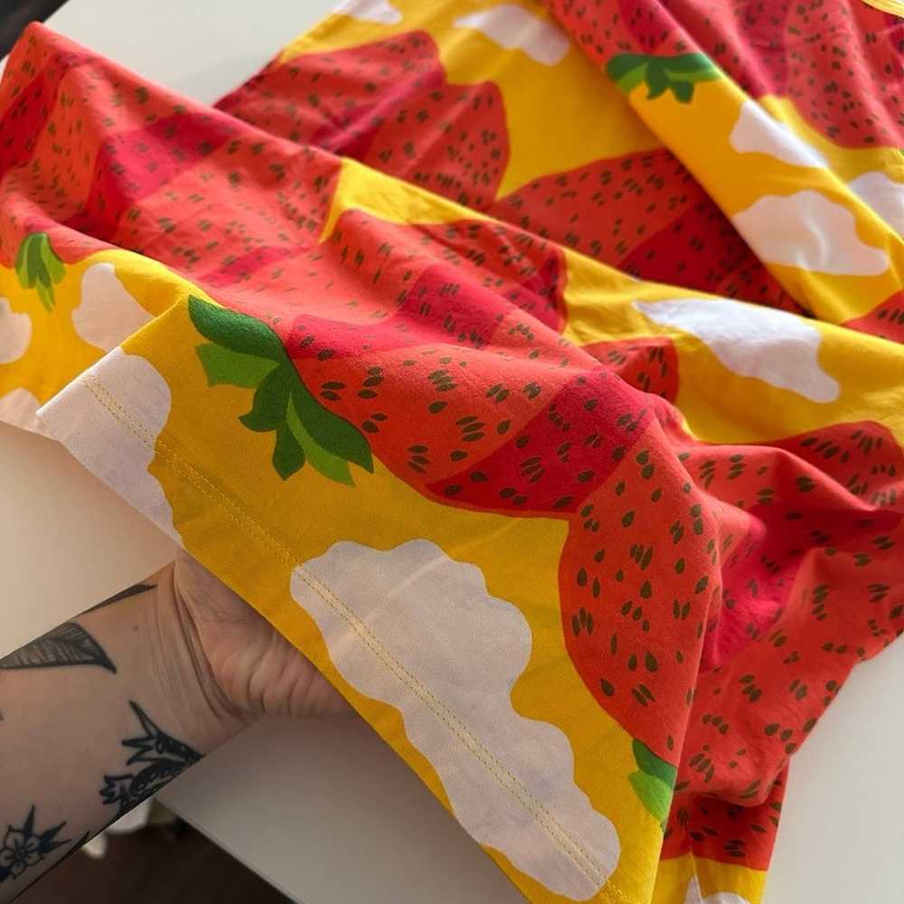 Vintage Marimekko Mika Piirainen Strawberry Mount… - image 7