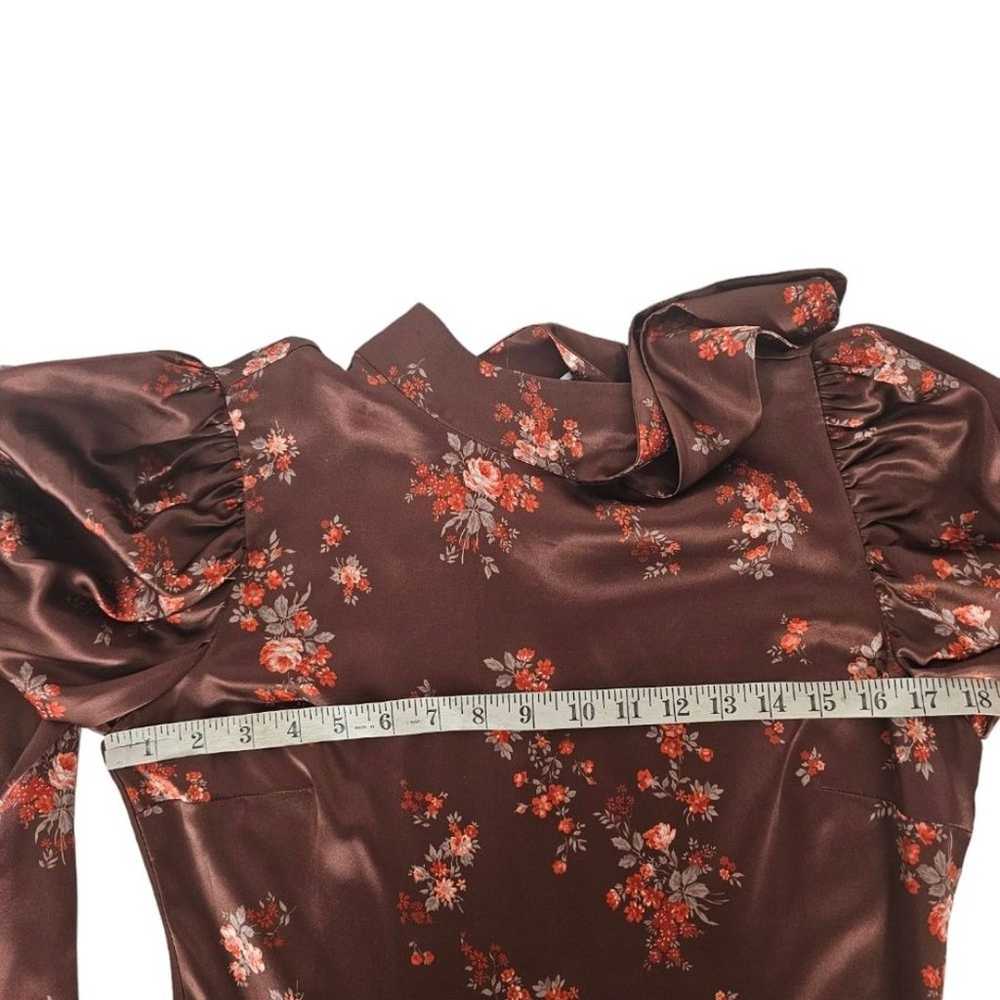 Reformation Livi Dress Nona Floral Silk Mini  Siz… - image 6