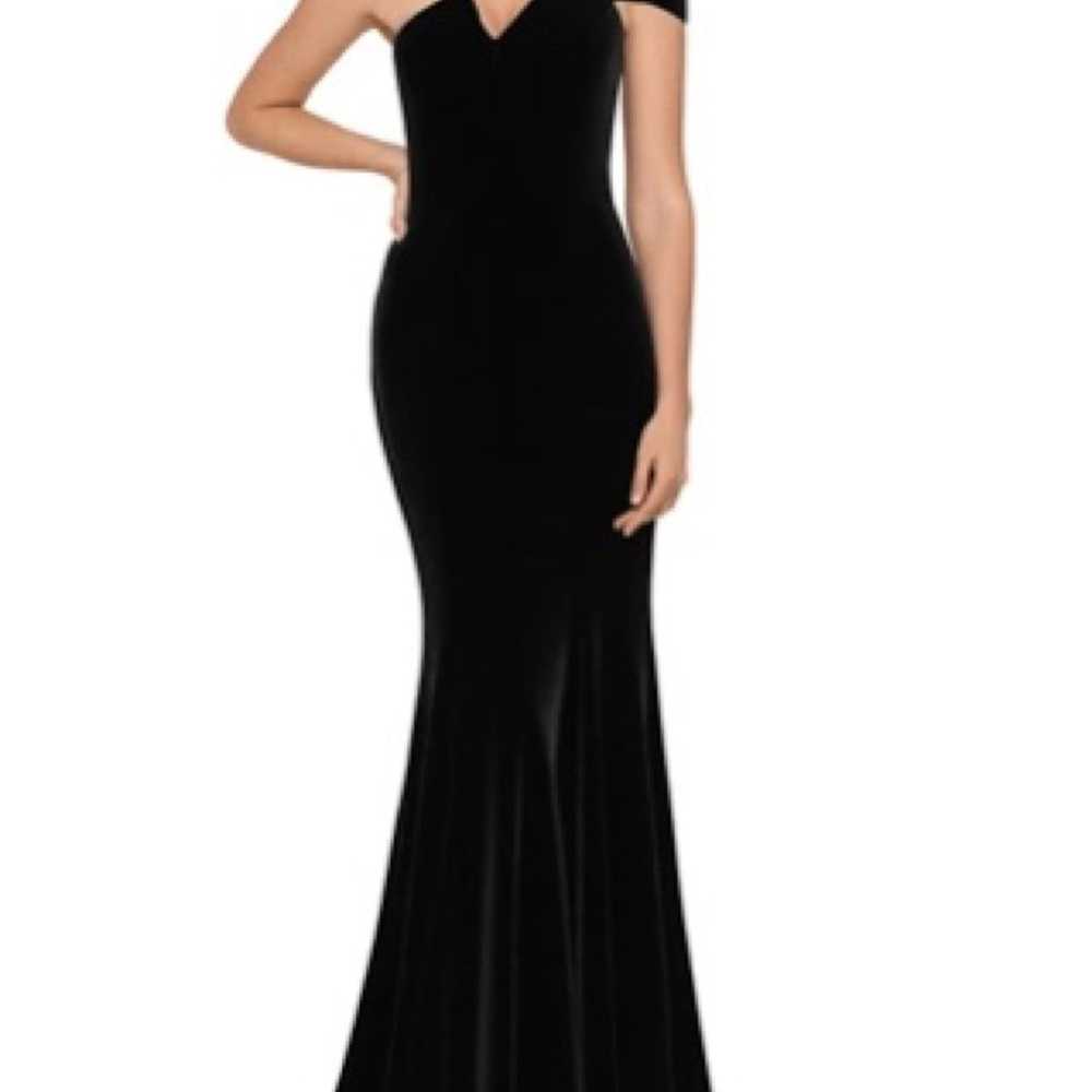 Betsy Adam Velvet Gown - image 1