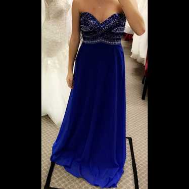 Royal Blue Prom Dress - image 1