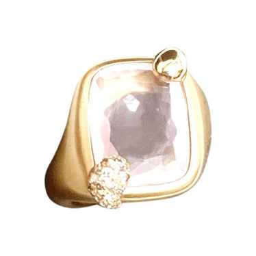 Pomellato Ritratto pink gold ring