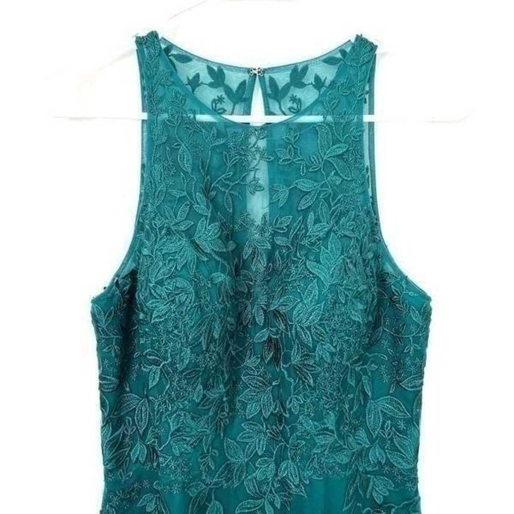 JVN Jovani Green Lace Mini Dress - image 2