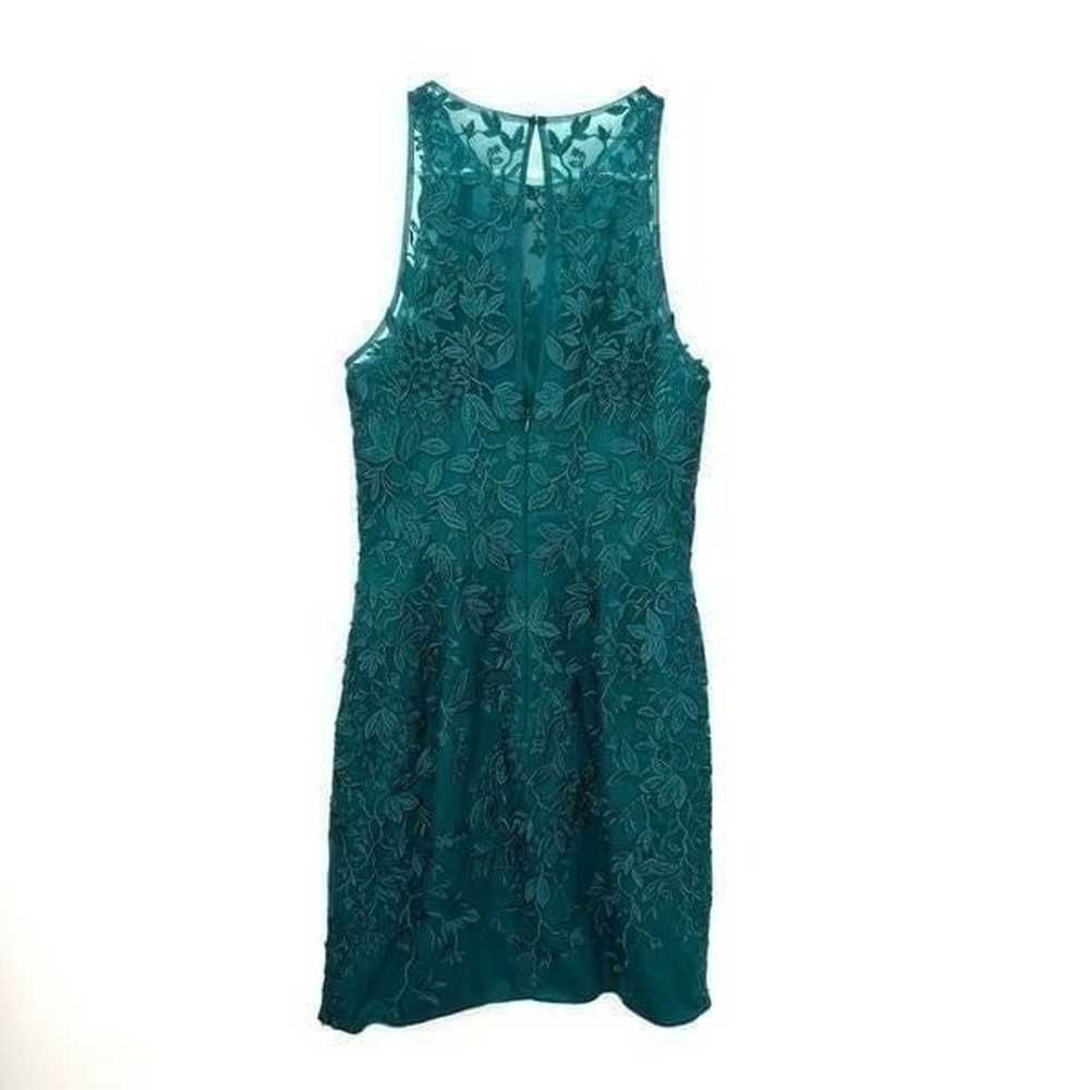 JVN Jovani Green Lace Mini Dress - image 6