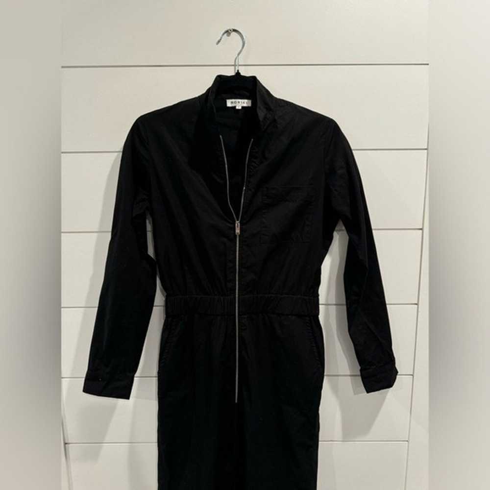 Horses Atelier black full zip jumpsuit - image 6