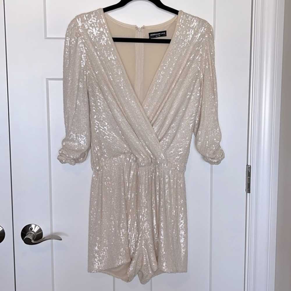 NWOT Generation Love Allegra Sequin Romper - image 2