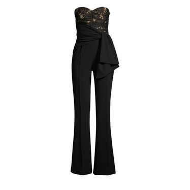 Rebecca Vallance Betty Jumpsuit Size 6 Black Strap