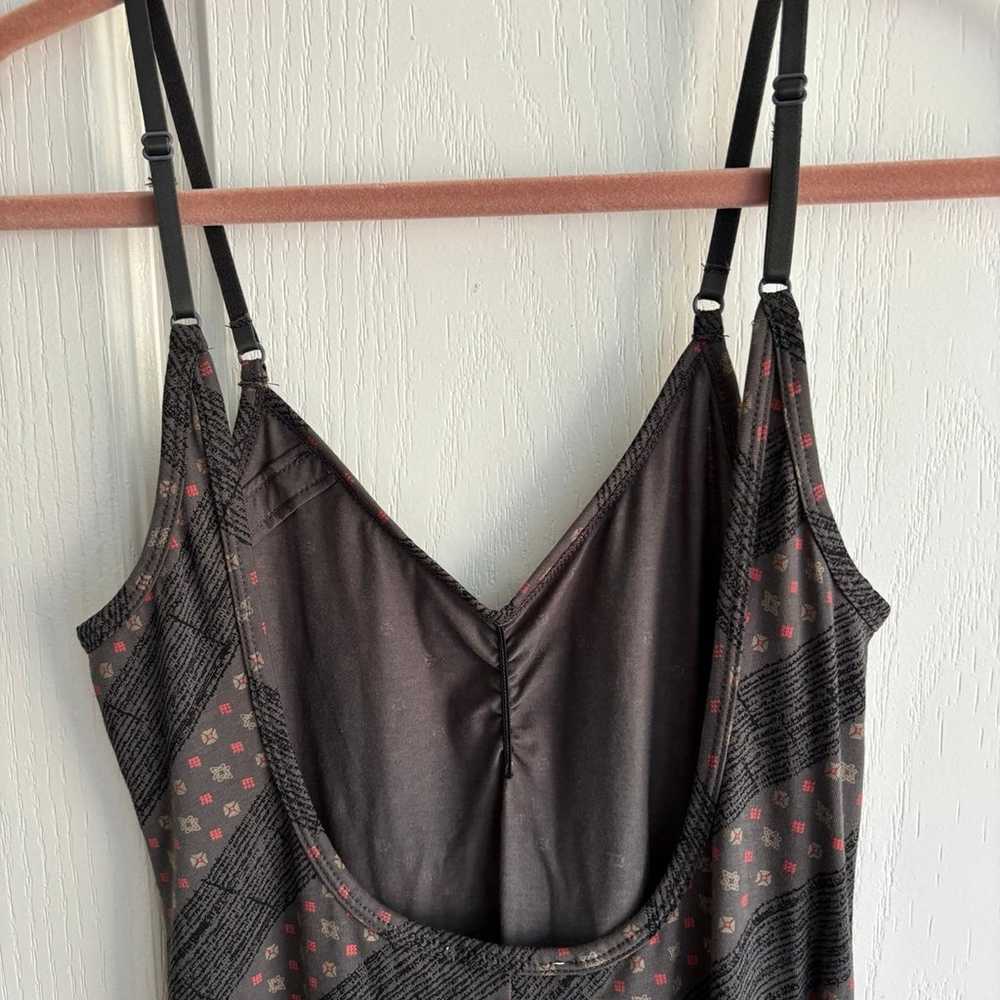 Diesel gray soft stretch form fitting tank jumpsu… - image 4