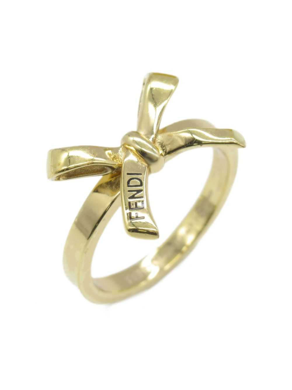 Fendi Pre-Owned 2010s Ribbon ring - Gold - image 2