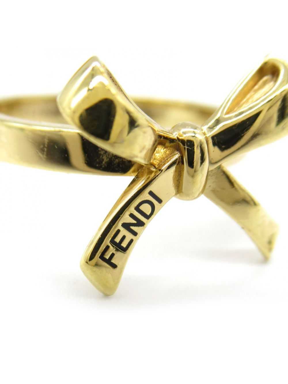 Fendi Pre-Owned 2010s Ribbon ring - Gold - image 5