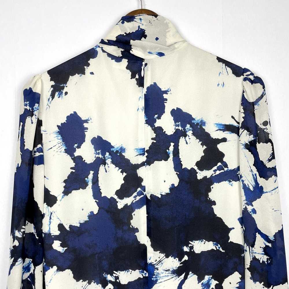 Troubadour Neiman Marcus Jabow Blue Abstract Prin… - image 11