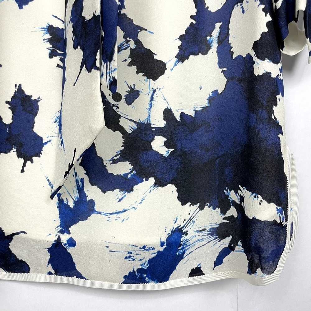 Troubadour Neiman Marcus Jabow Blue Abstract Prin… - image 12