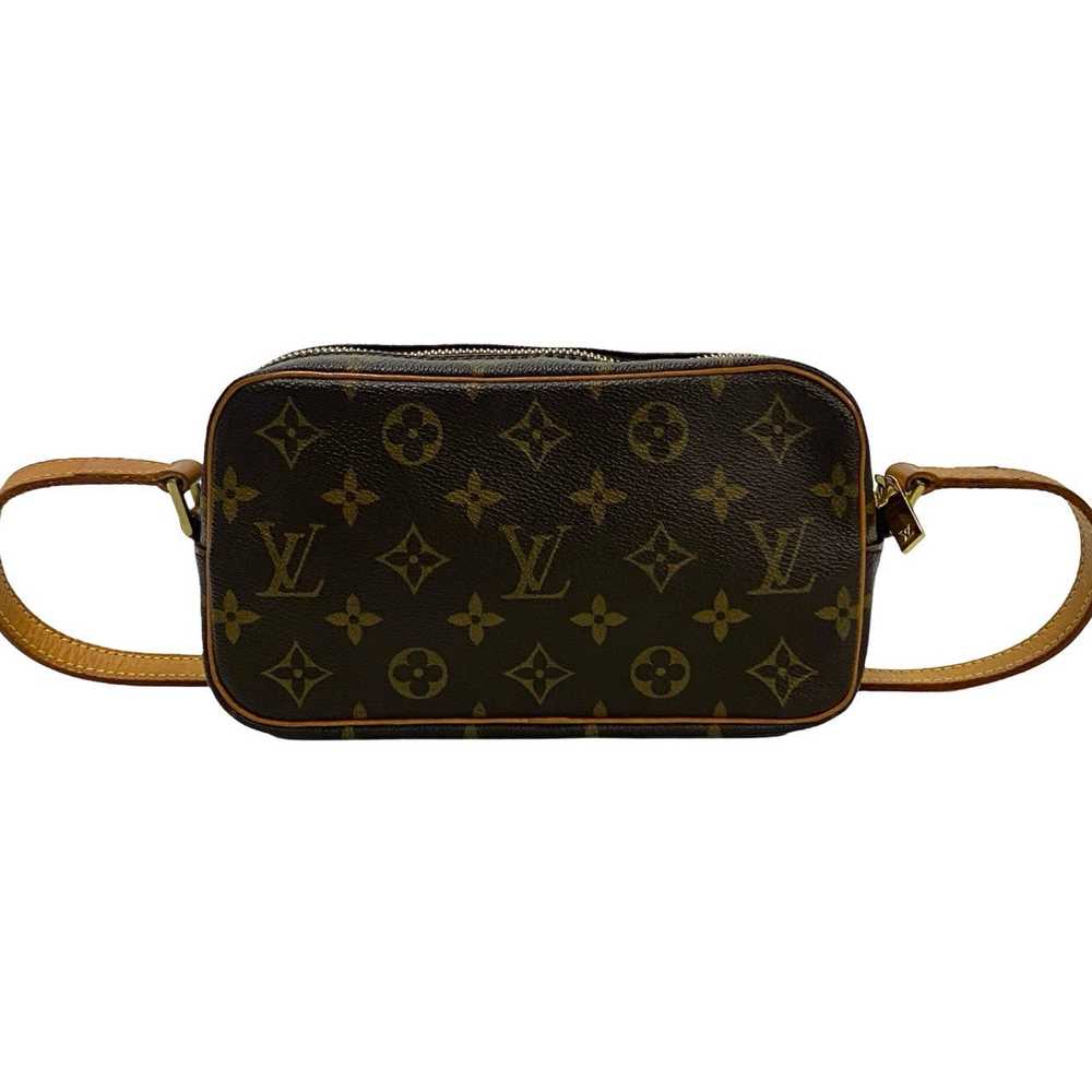 LOUIS VUITTON Shoulder Bag leather Brown Monogram… - image 5