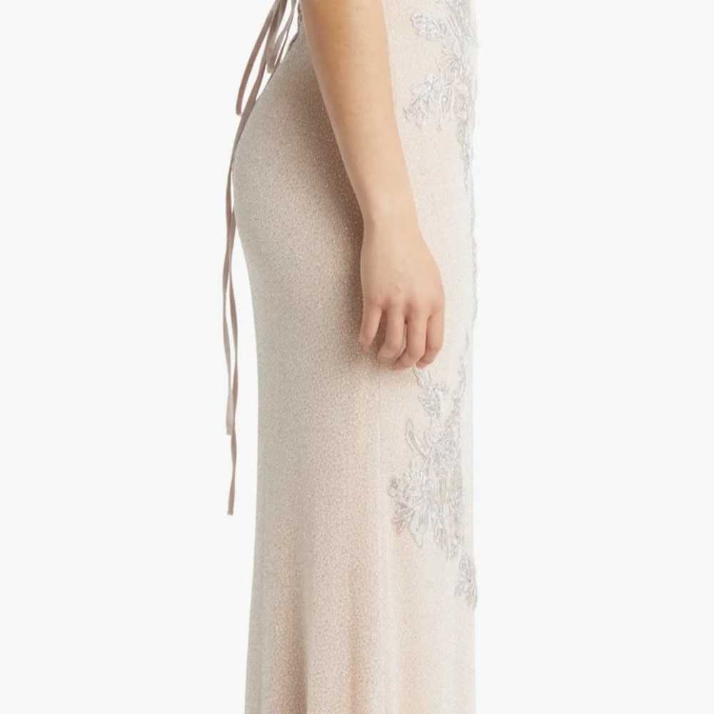 Embellished & Embroidered Gown - Xscape - image 3