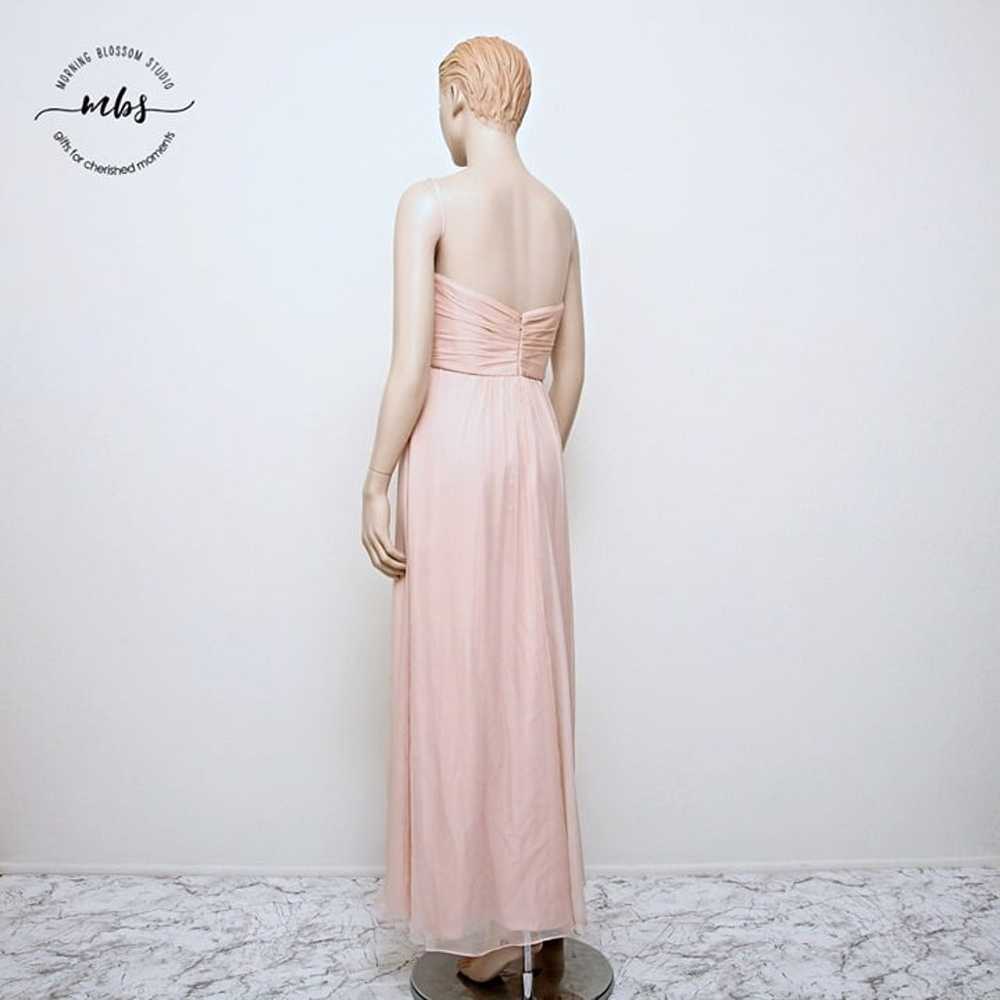 Amsale Brigitte Ombre Silk Spaghetti Strap Maxi D… - image 5