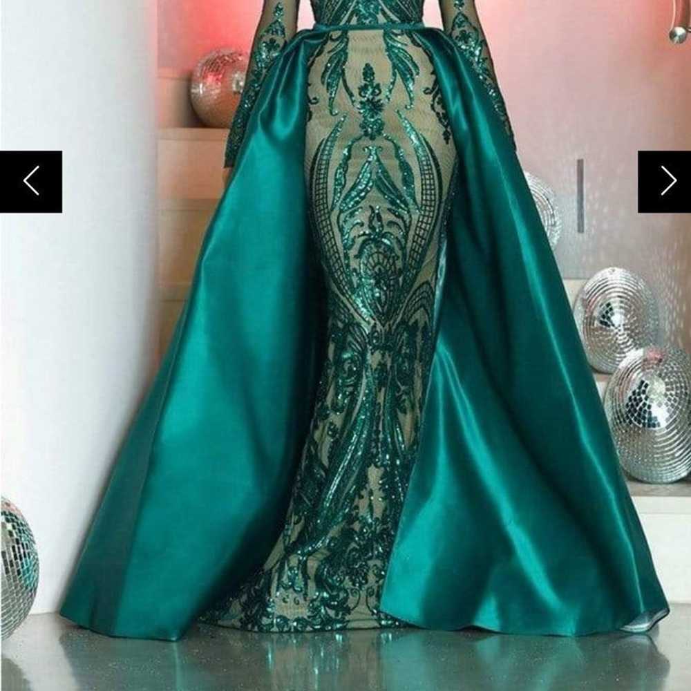 Happy New Year!!! Gorgeous Emerald Dress - image 3