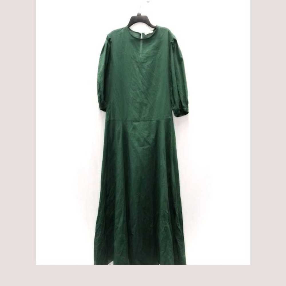 NWOT Matin Studio Green Bohemian Maxi Dress - image 9