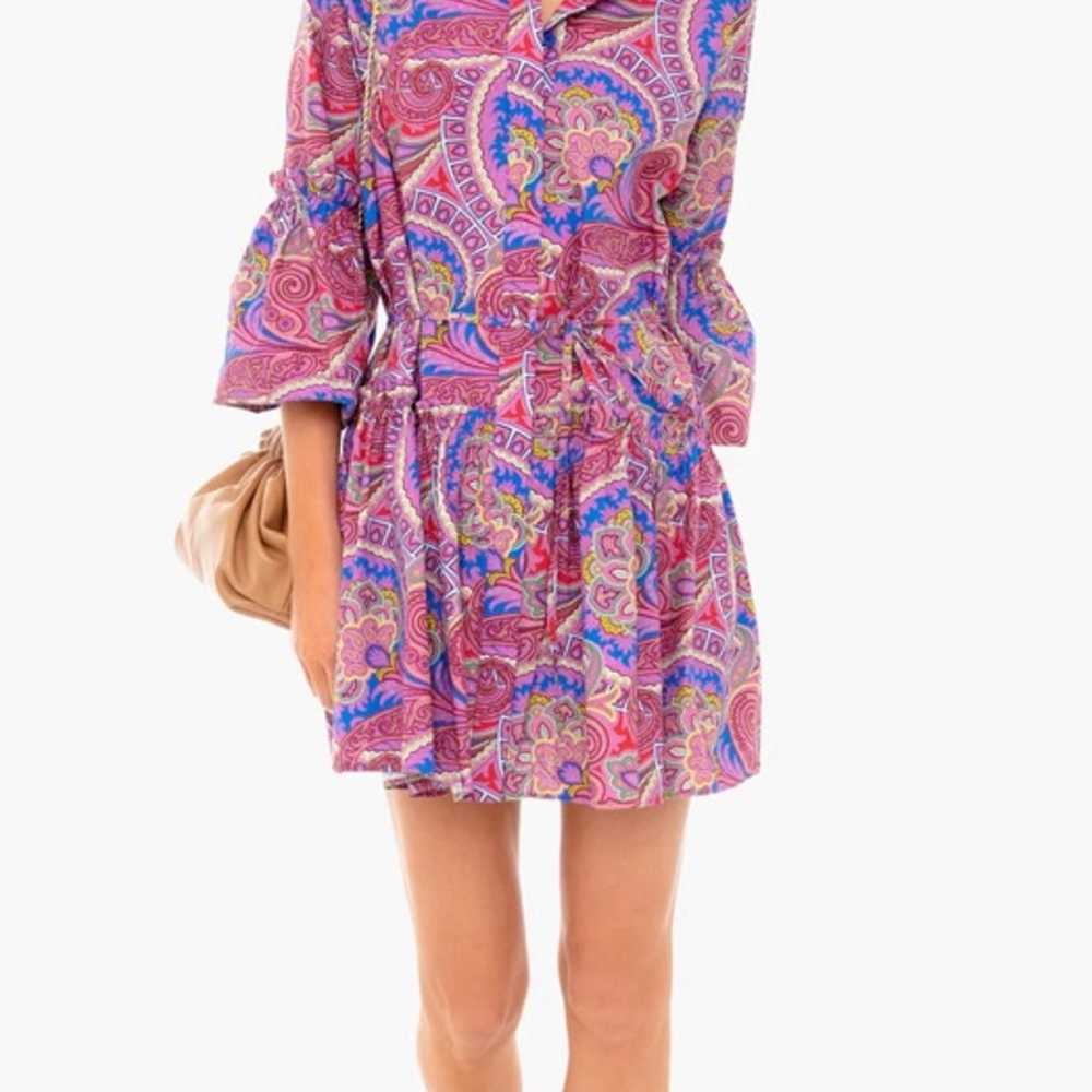 NWOT Alexis Berry Paisley Zamata Dress - image 3