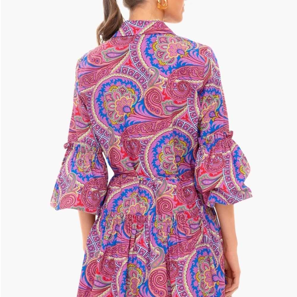 NWOT Alexis Berry Paisley Zamata Dress - image 5