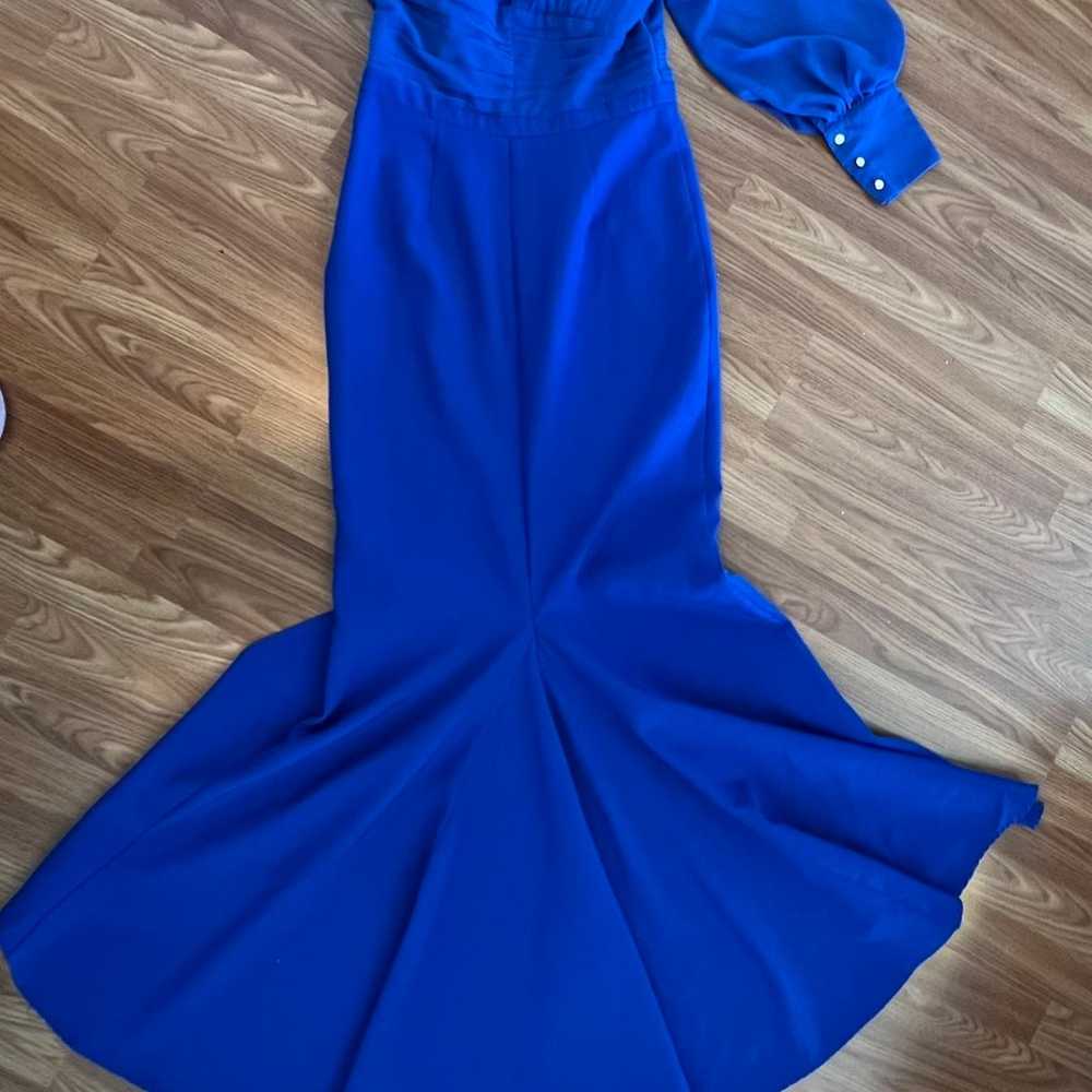 Elle Zeitoune Charles One Shoulder Gown Dress - image 11