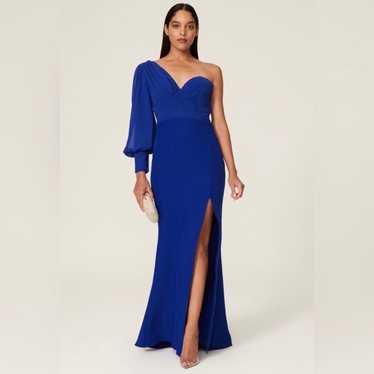 Elle Zeitoune Charles One Shoulder Gown Dress - image 1