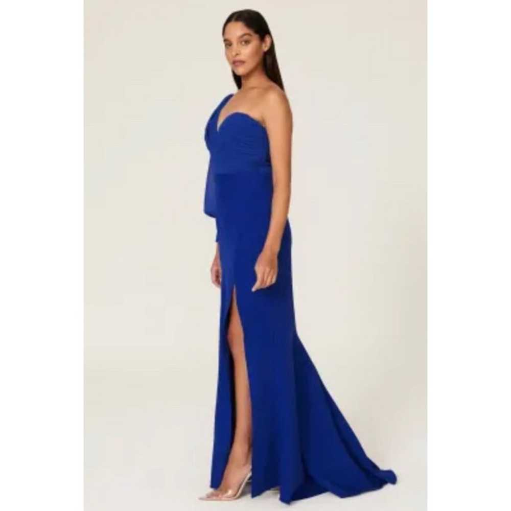 Elle Zeitoune Charles One Shoulder Gown Dress - image 2