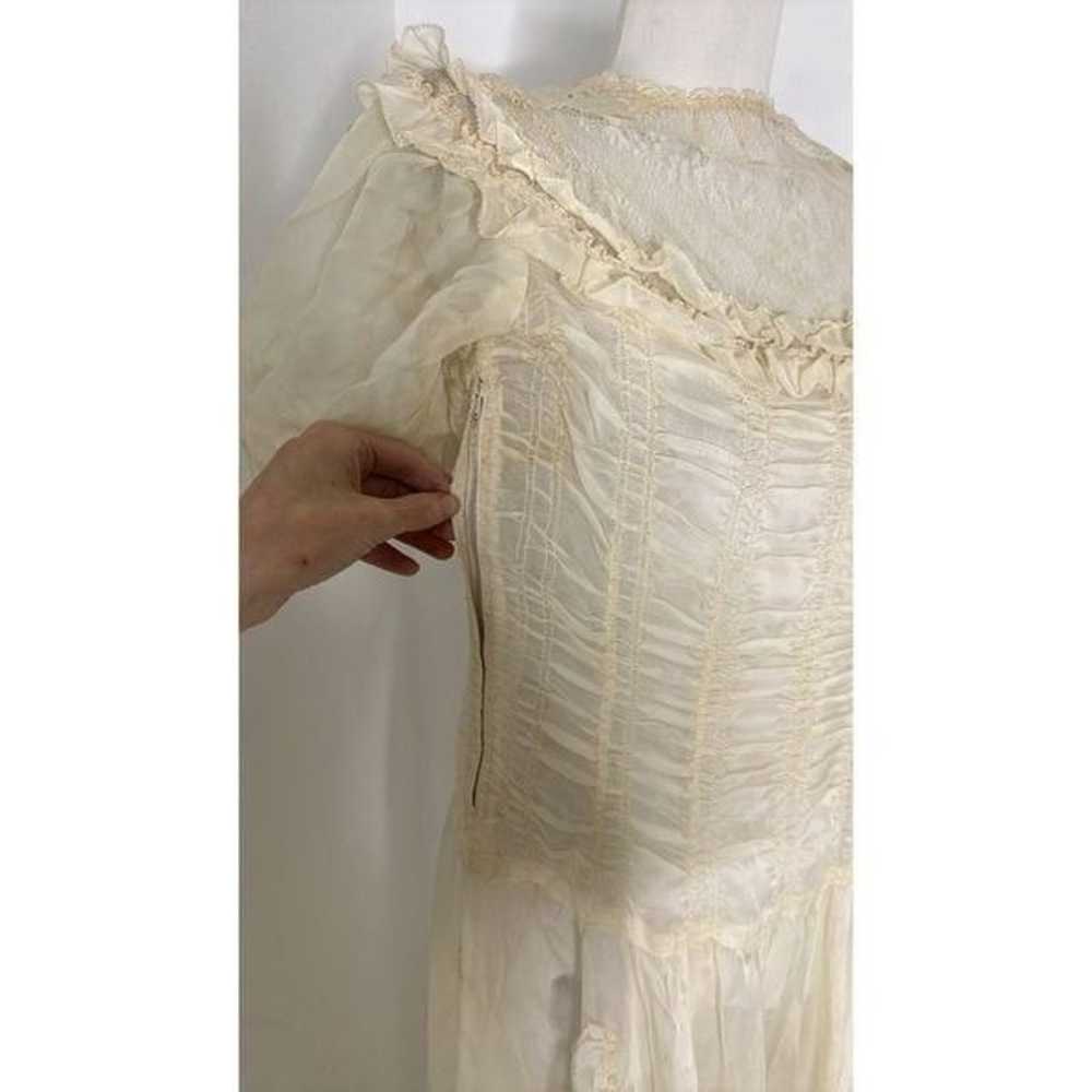 Vintage 1930s Ethereal Angelic Sheer Dress - image 5