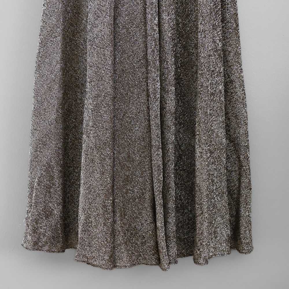 Vintage 70s Lilli Diamond Metallic Sequin Dress W… - image 6