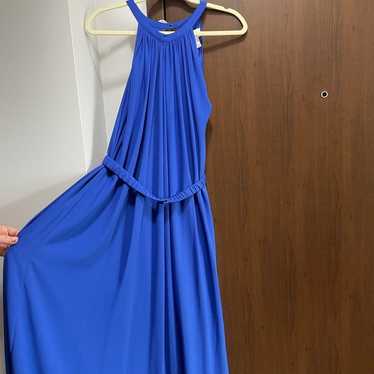 Long beautiful blue long dress for going out bran… - image 1