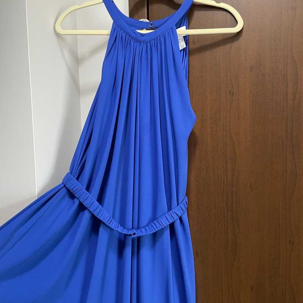 Long beautiful blue long dress for going out bran… - image 2