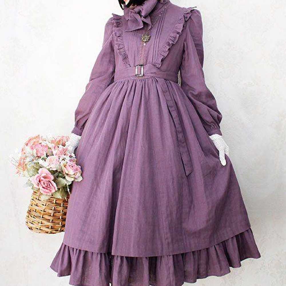 Victorian Maiden Harvest Gauze Dress - image 1