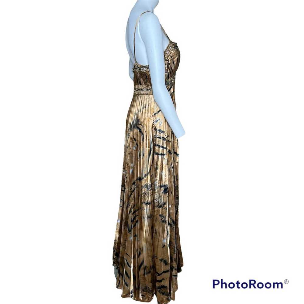 Formal Accordion Pleated Maxi Dress - image 2