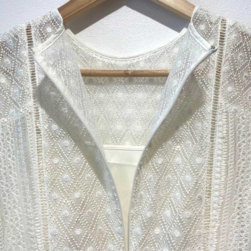 【Beautiful Condition】JILLSTUART Lace Dress White … - image 8