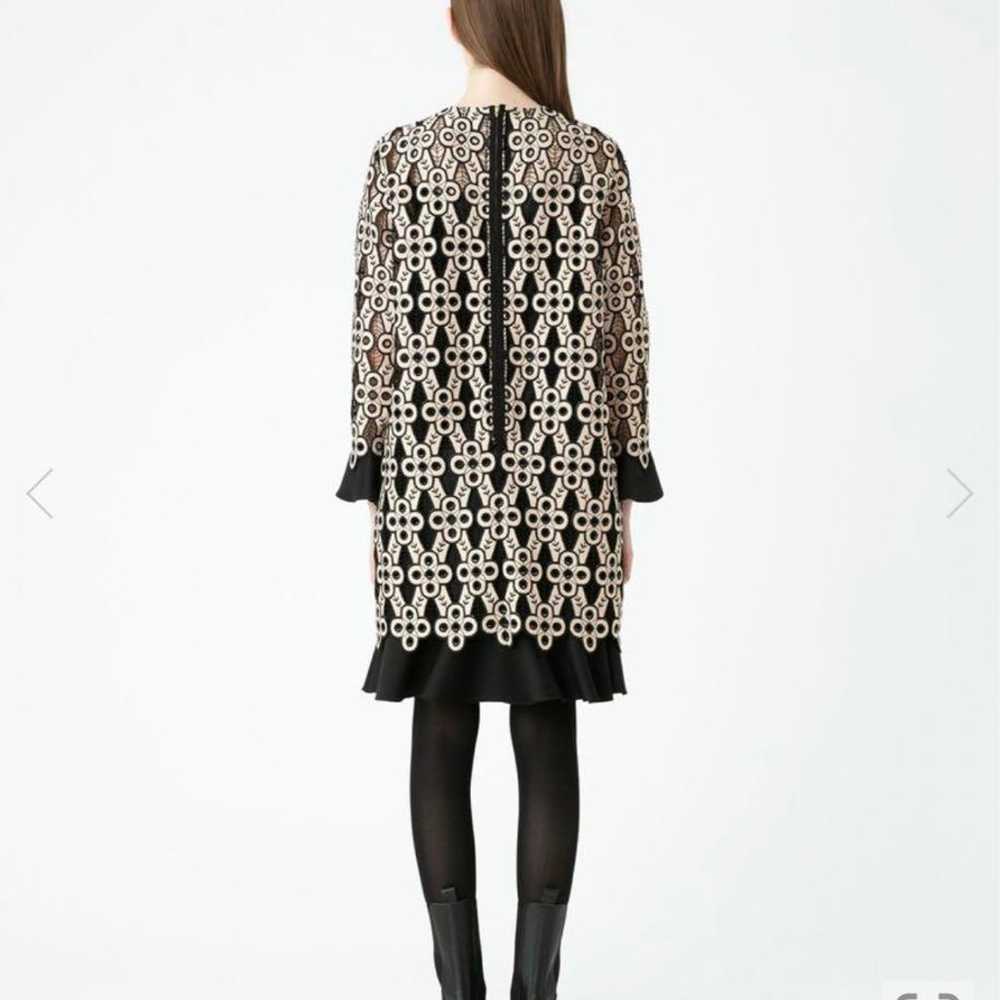 LOULOU WILLOUGHBY Geometric Lace Dress Layered - image 4