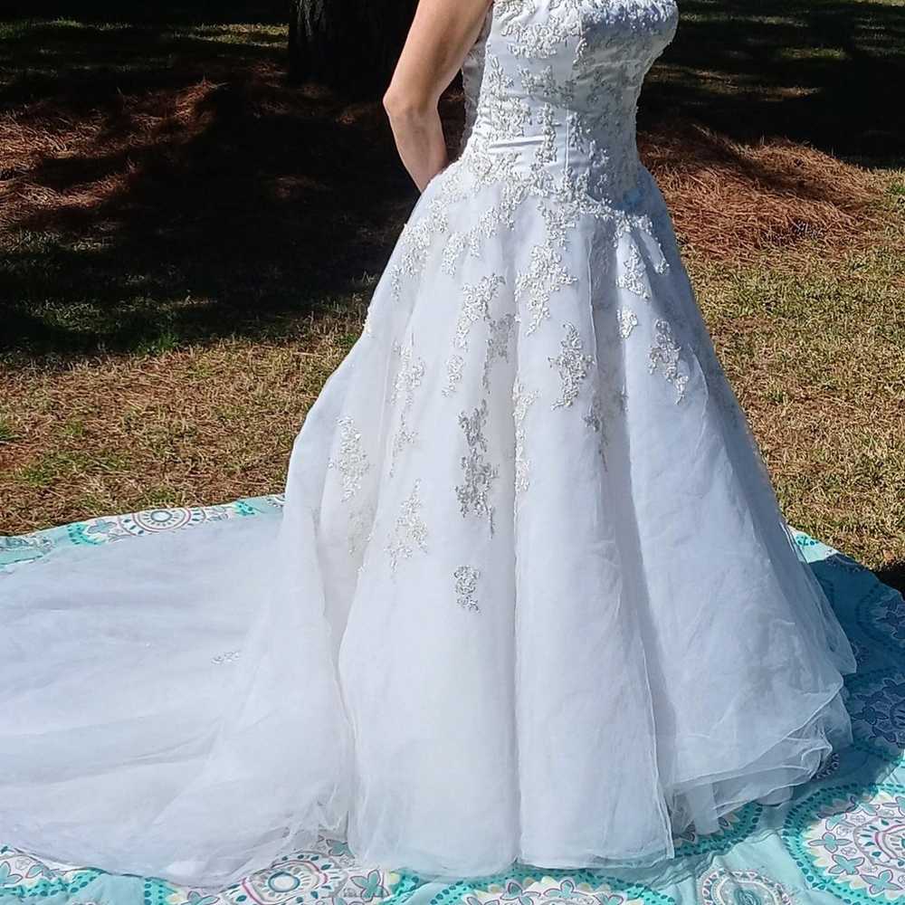 David's Bridal Wedding Dress. I'll post more info… - image 3