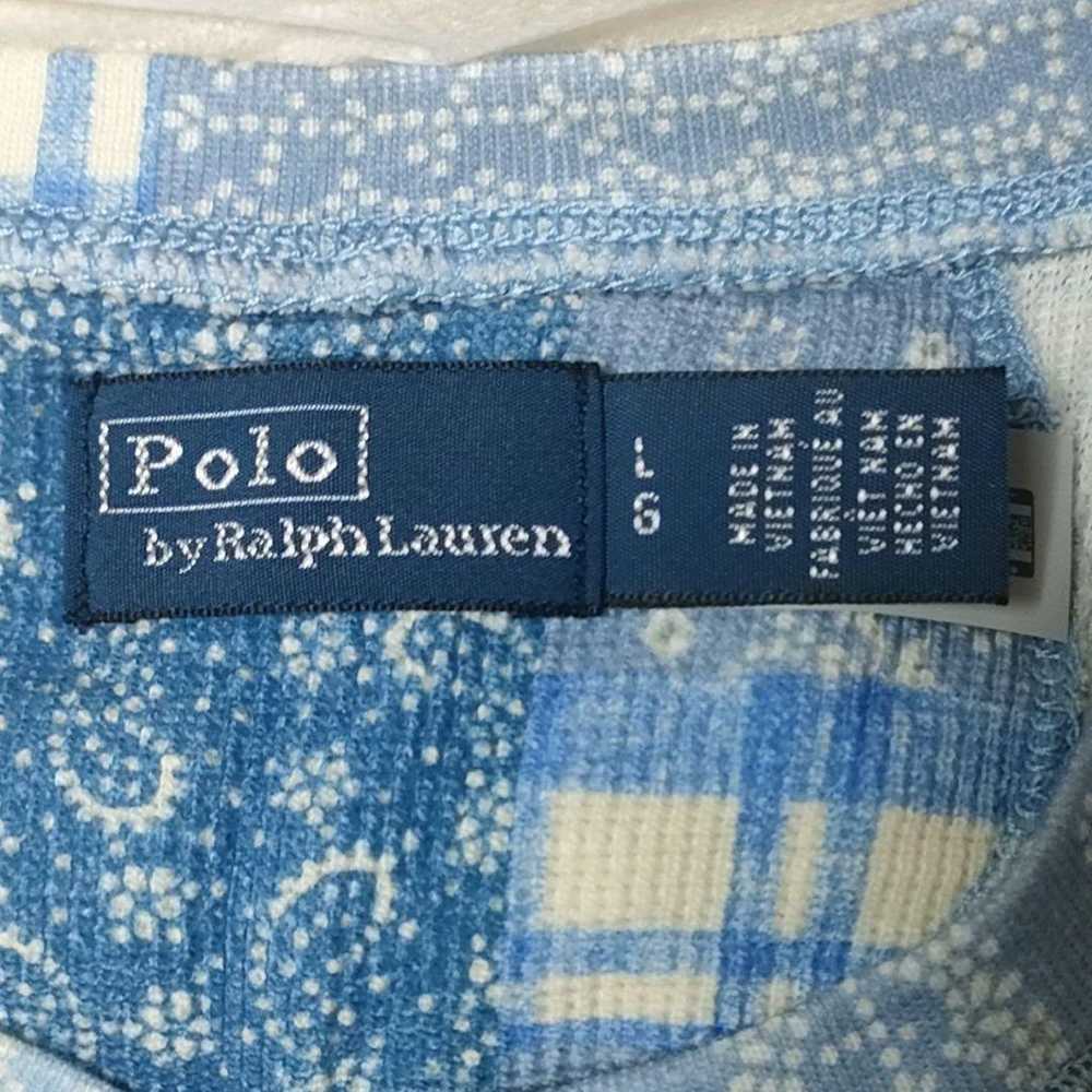 Polo Ralph Lauren Patchwork Double Knit Sleeve Dr… - image 5