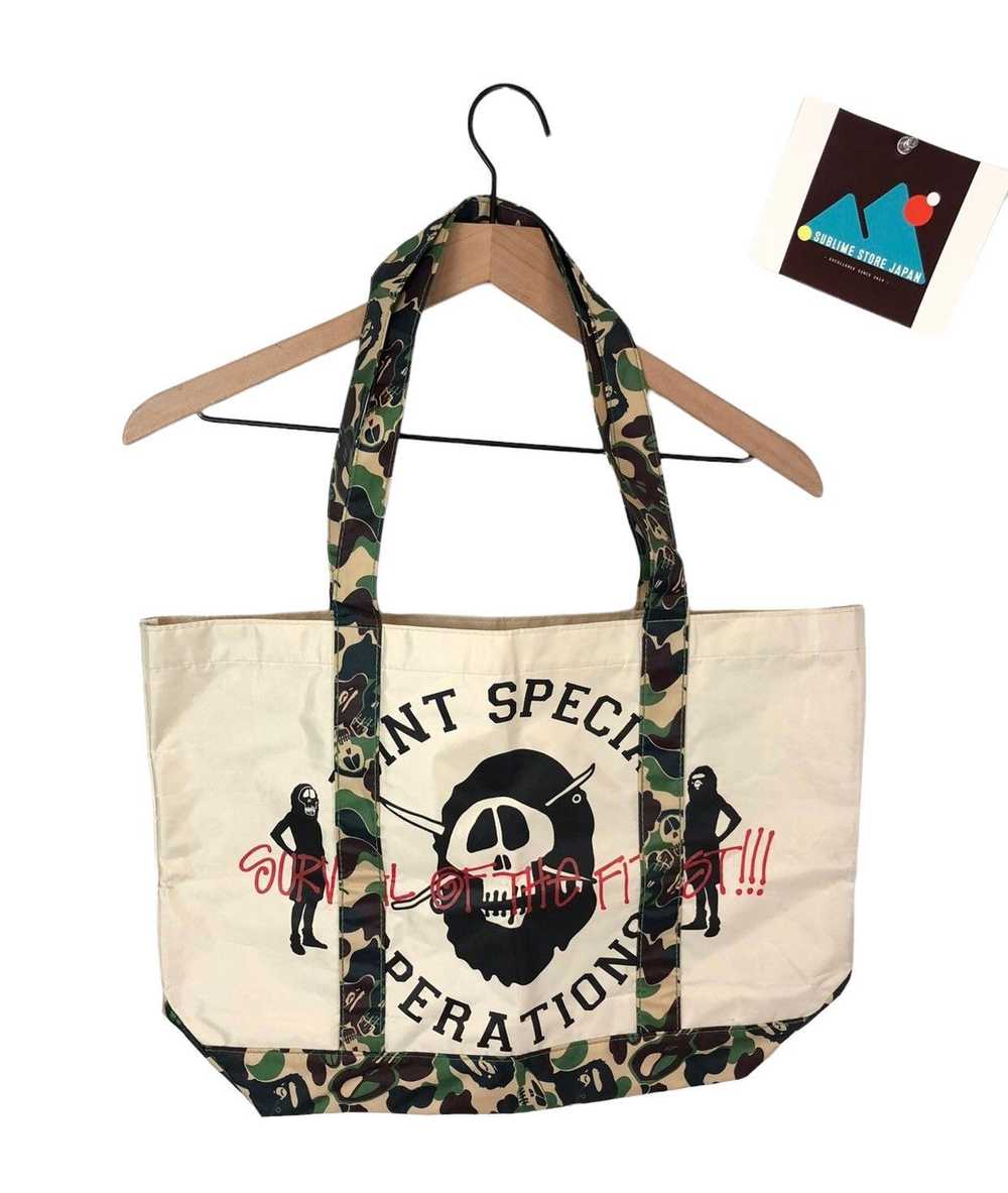 Bape × Stussy 2011 Bape x Stussy Nylon Tote Bag - image 2