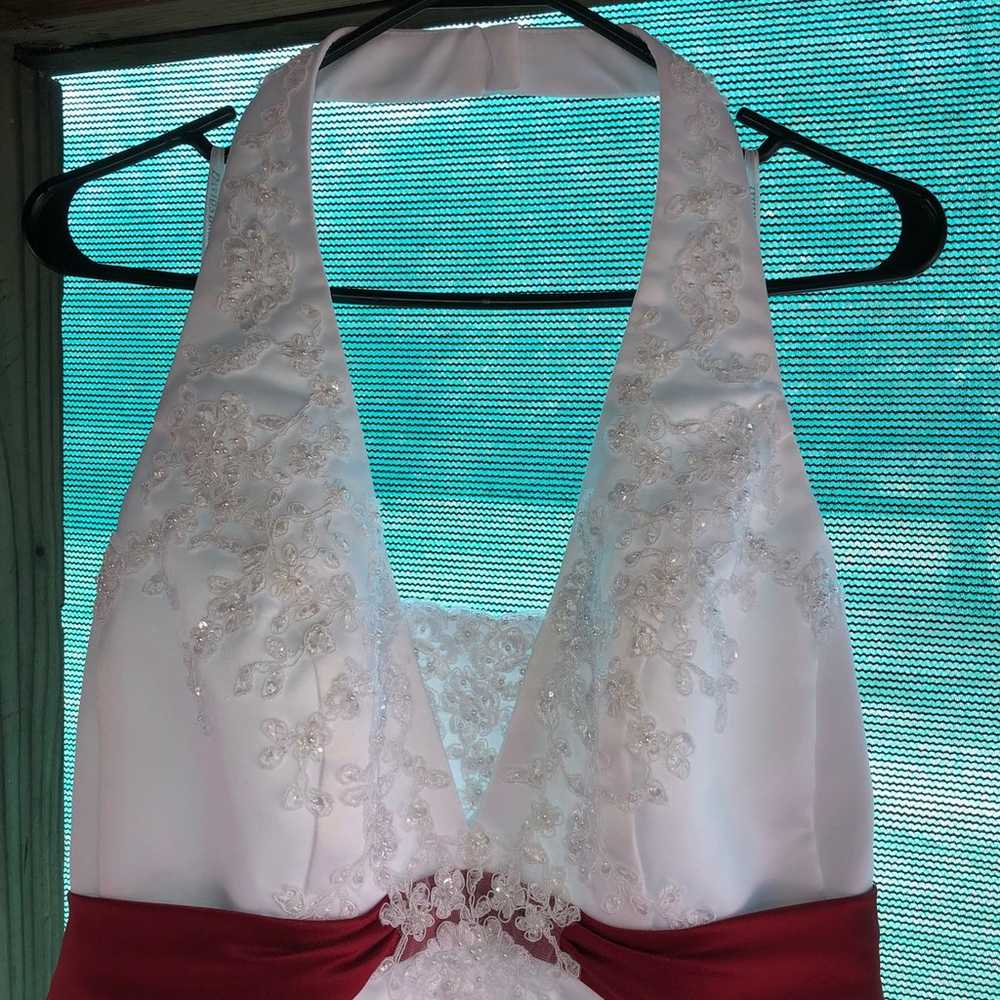 David’s bridal wedding dress size 16w  Fantastic … - image 2