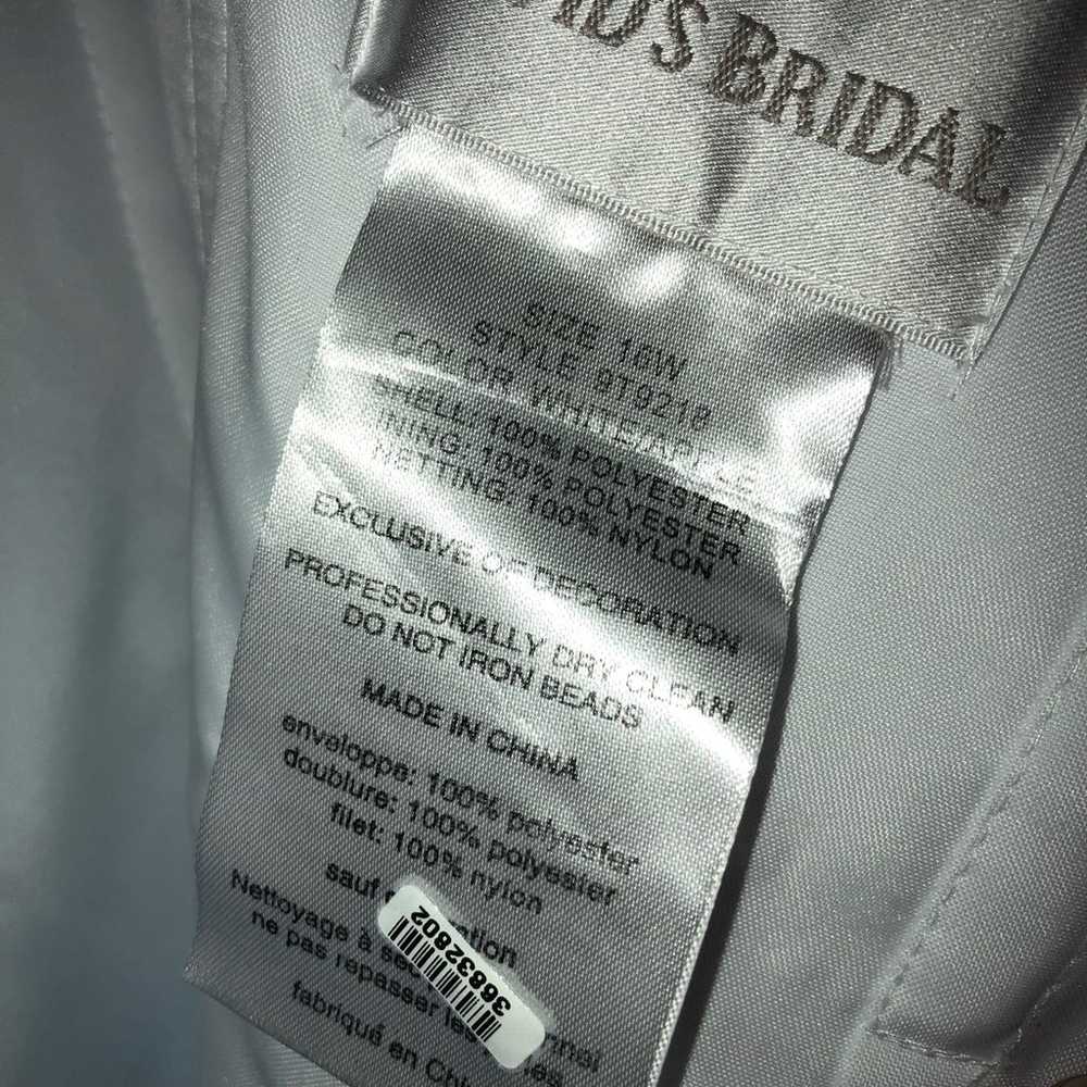 David’s bridal wedding dress size 16w  Fantastic … - image 9