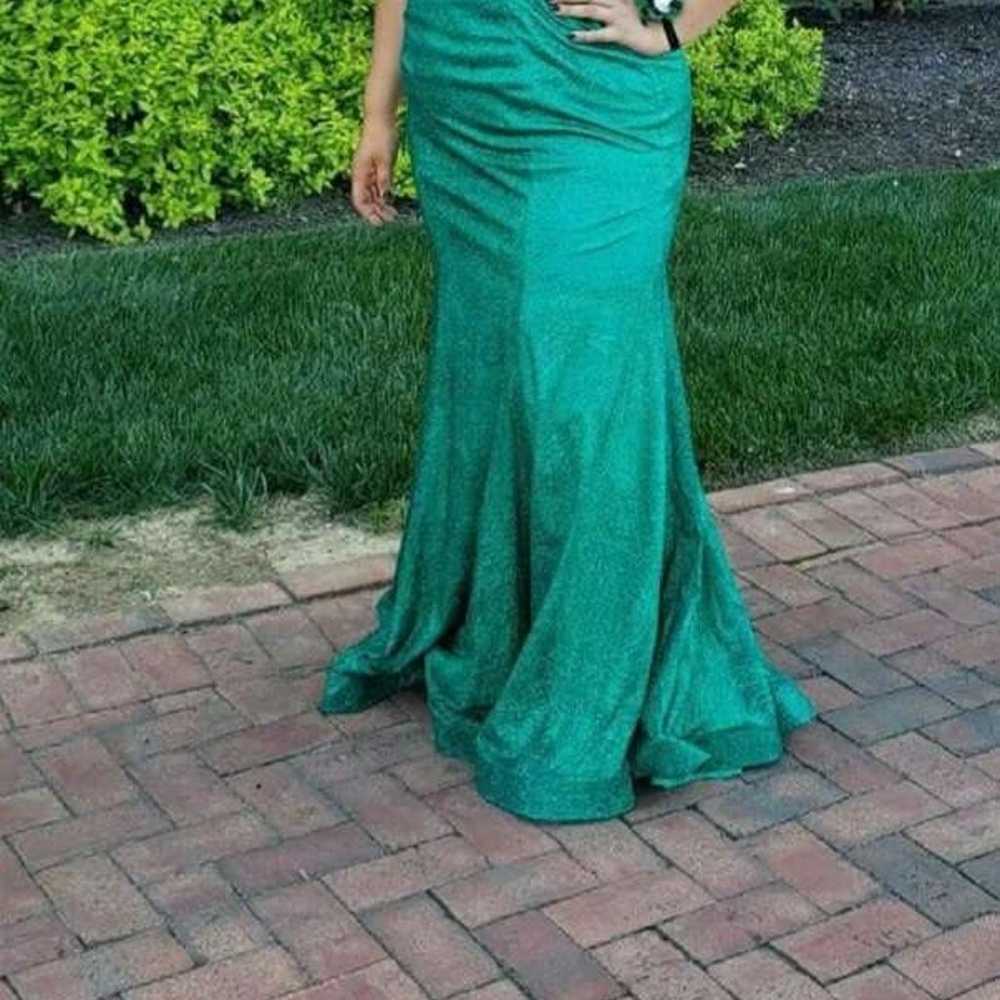 Emerald Green Prom Dress - image 2