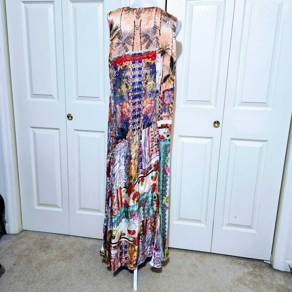 JOHNNY WAS Regina Floral Maxi Dress Sz XL - image 4