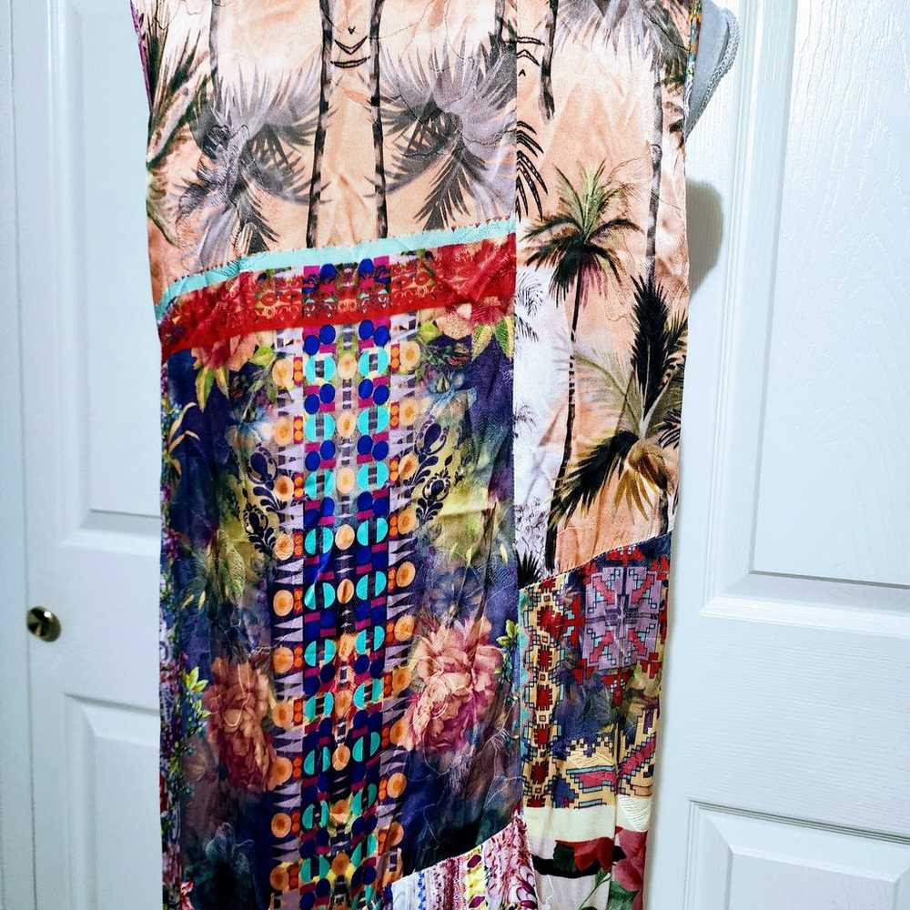 JOHNNY WAS Regina Floral Maxi Dress Sz XL - image 5