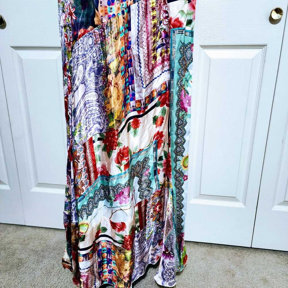 JOHNNY WAS Regina Floral Maxi Dress Sz XL - image 6