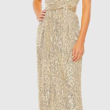 Sequin Halter Neck Sheath Gown
Ieena for Mac Dugg… - image 1