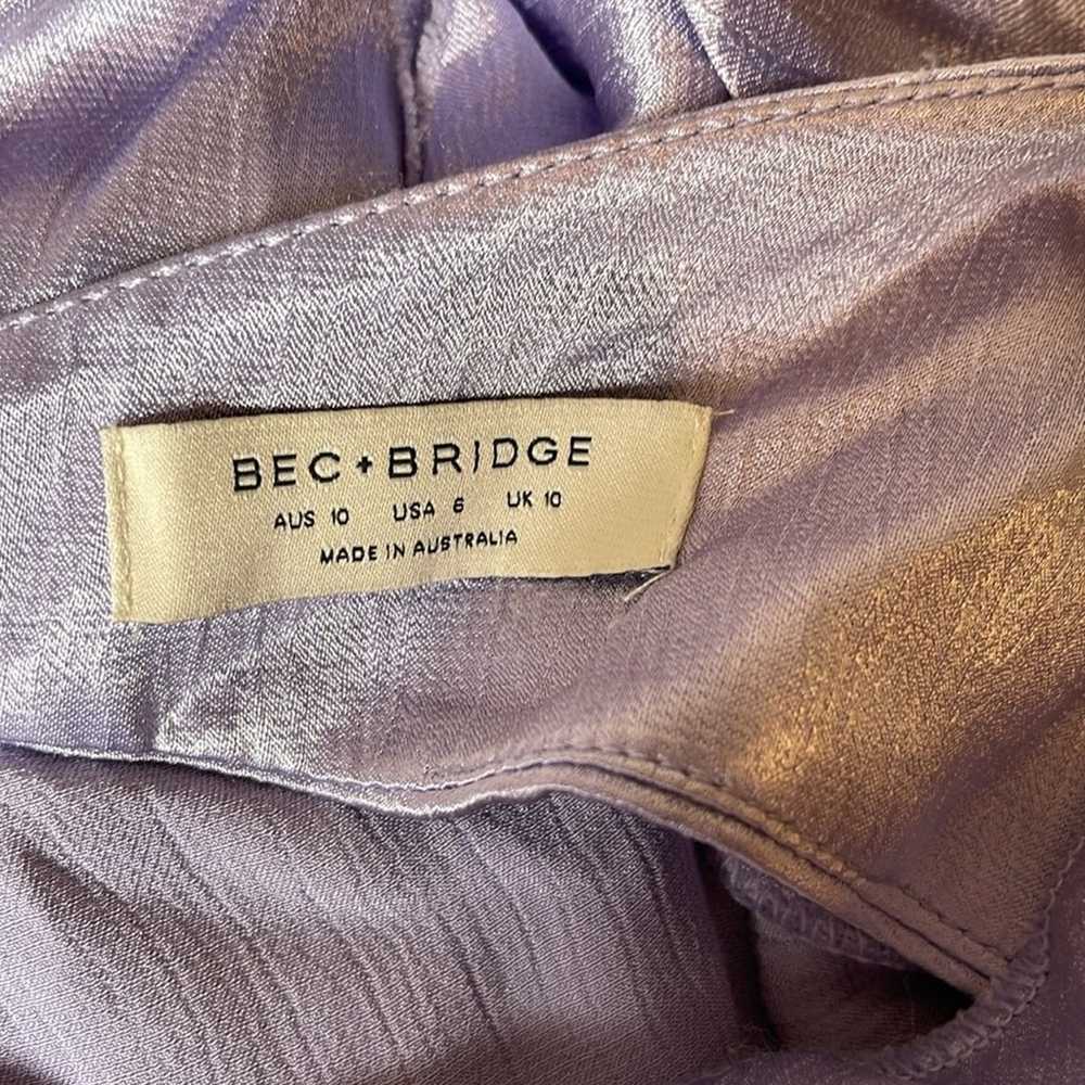 Bec + Bridge Moondance Purple Lilac Strapless Mid… - image 7